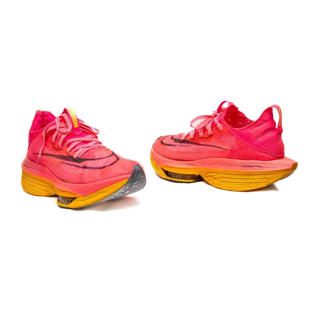 Nike Air Zoom Alphafly NEXT% 2 DN3555-600 Pink/Orange Volt Men's US 10